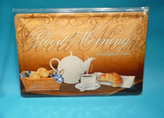 3D cedule  Good Morning  - 20 x 30 cm 