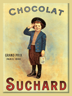 chocolat SUCHARD   20 x 30 cm 