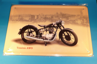 motocykl AWO - 20 x 30 cm 