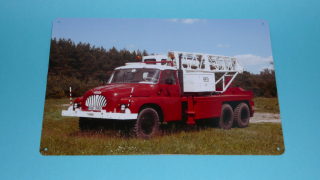 TATRA 138 autojeřáb AV-8   - 20 x 30 cm 