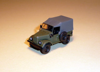 terénní automobil GAZ 69 - HERPA 1:87