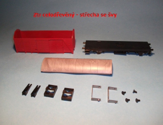 stavebnice vozu Ztr H0 1:87 - č.2