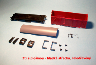 stavebnice vozu Ztr H0 1:87 - č.3