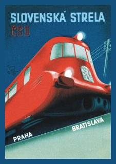 Slovenská Strela  20 x 30 cm
