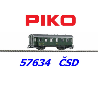 57634 Osobní vůz B 2. třídy - ČSD