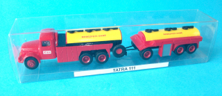 TATRA 111 cisterna ČSA s přívěsem - 1:87