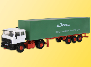 KIBRI  - DAF s tříosým návěsem s plachtou Schwing