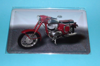 plechová cedule moto JAWA - 20x30 cm