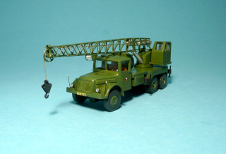 TATRA 111 ČSLA -  jeřáb HSC-5 dlouhé rameno - 1:87