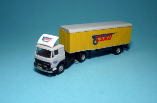 LIAZ tahač + stěhovací návěs ČSAD 1:87