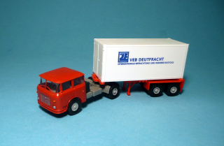 ŠKODA 706 TN + kontejner DEUTFRACHT Rostock 1:87