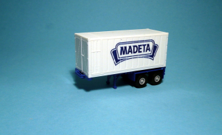 návěs s 20" kontejnerem - Madeta