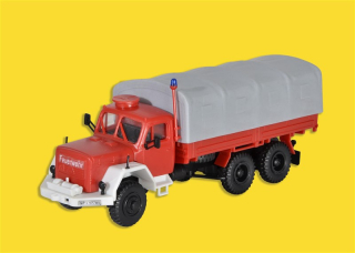 KIBRI  - Hasiči - MAGIRUS Jupiter valník s plachtou - 1:87