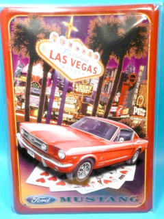 3D Ford Mustang 20 x 30 cm 