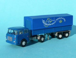 * Škoda 706 - tahač s návěsem - valník s plachtou  - MARGONWASSER1:87    