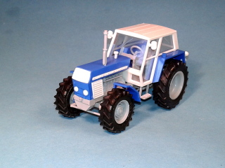 1:43 - traktor Zetor Crystal 12045 - modrý  II. - stavebnice