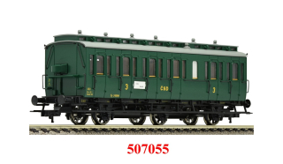 Fleischmann 507055 - osobní vůz C3 pr11 - ČSD