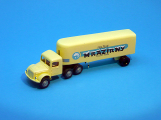 TATRA V990 s chladírenským návěsem - 1:87