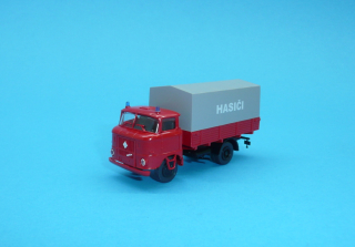 IFA W50L HASIČI - valník s plachtou I.
