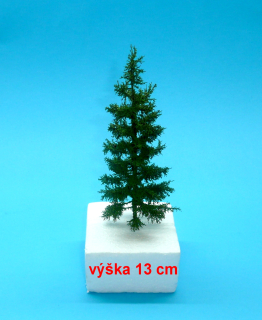 Strom jehličnatý - výška 13 cm