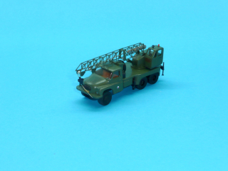 TATRA 138 jeřáb HSC-5 krátké rameno ČSLA - 1:87