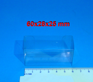 Krabička na modely 60x28x25 mm