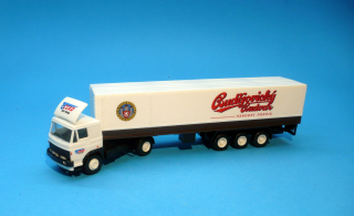 LIAZ návěs s plachtou - Budějovický Budvar - 1:87      