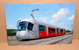 Tramvaj Porsche  20 x 30 cm 