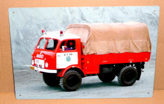 TATRA 805 hasiči  20 x 30 cm 