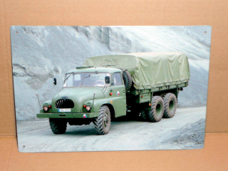 TATRA 138 vojenská  20 x 30 cm 