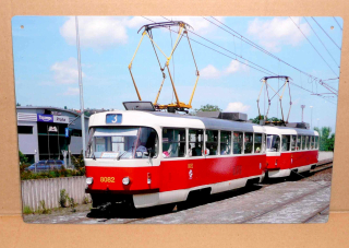 Tramvaj Tatra T3  20 x 30 cm 