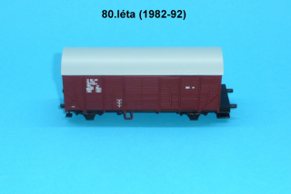 vagon M/Hks  ČSD 80. léta - H0 1:87 - provozní stav 