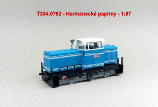 T334.0782 - Harmanecké papírny - kompletní karoserie - 1:87