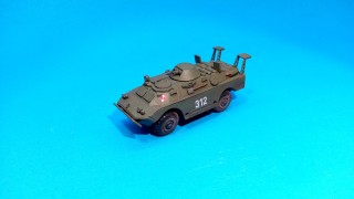 BRDM-2rch chemický a radiační průzkum - sestavený model 1:87