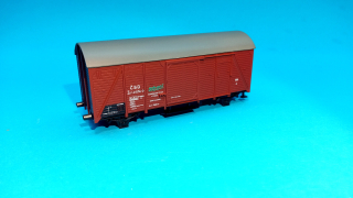 stavebnice vozu Ztr - ČSD - pronajatý vůz OSTRAVAR - H0 1:87 