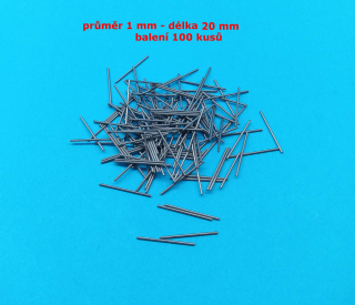 osičky pro auta 1 mm - 20 mm délka