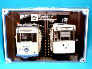 Tramvaj č.2  20 x 30 cm 