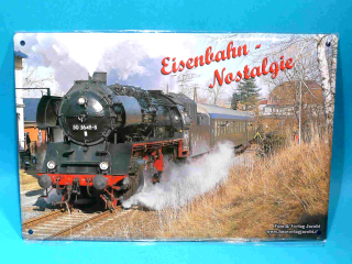 loko Eisenbahn Nostalgie  20 x 30 cm