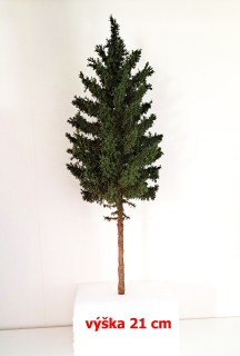 Strom jehličnatý - výška 21 cm