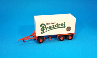 1:87 - skříňový přívěs - Prazdroj