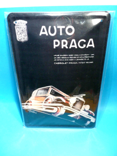 3D auto PRAGA  -  20 x 30 cm