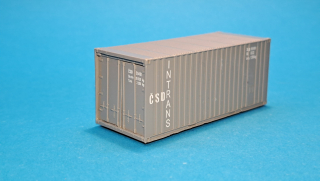 Kontejner 20" ČSKD INTRANS - 1:87