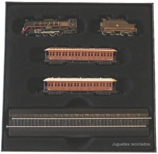1:220 -  ATLAS MIKADO 141 RENFE - Z GAUGE - GREAT TRAINS OF THE WORLD