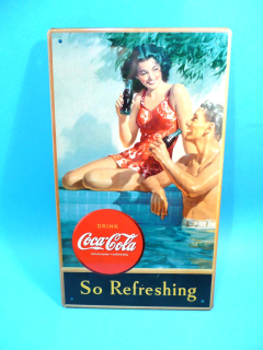 Coca Cola  25 x 14 cm