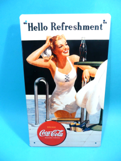 Coca Cola  25 x 14 cm