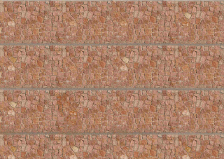 Zeď kámen nepravidelný  - světlý