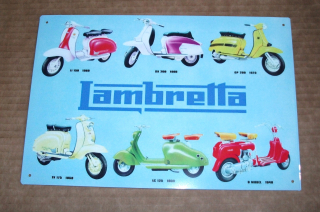 Lambretta  -    20 x 30 cm 