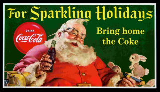 Coca Cola  - Holidays    40 x 30 cm 