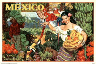 MEXICO     40 x 30 cm 