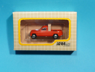 IGRA 1:87 - Škoda 1201 - Pick-up shrnutá plachta červený